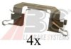 NISSA 4101626000 Accessory Kit, disc brake pads